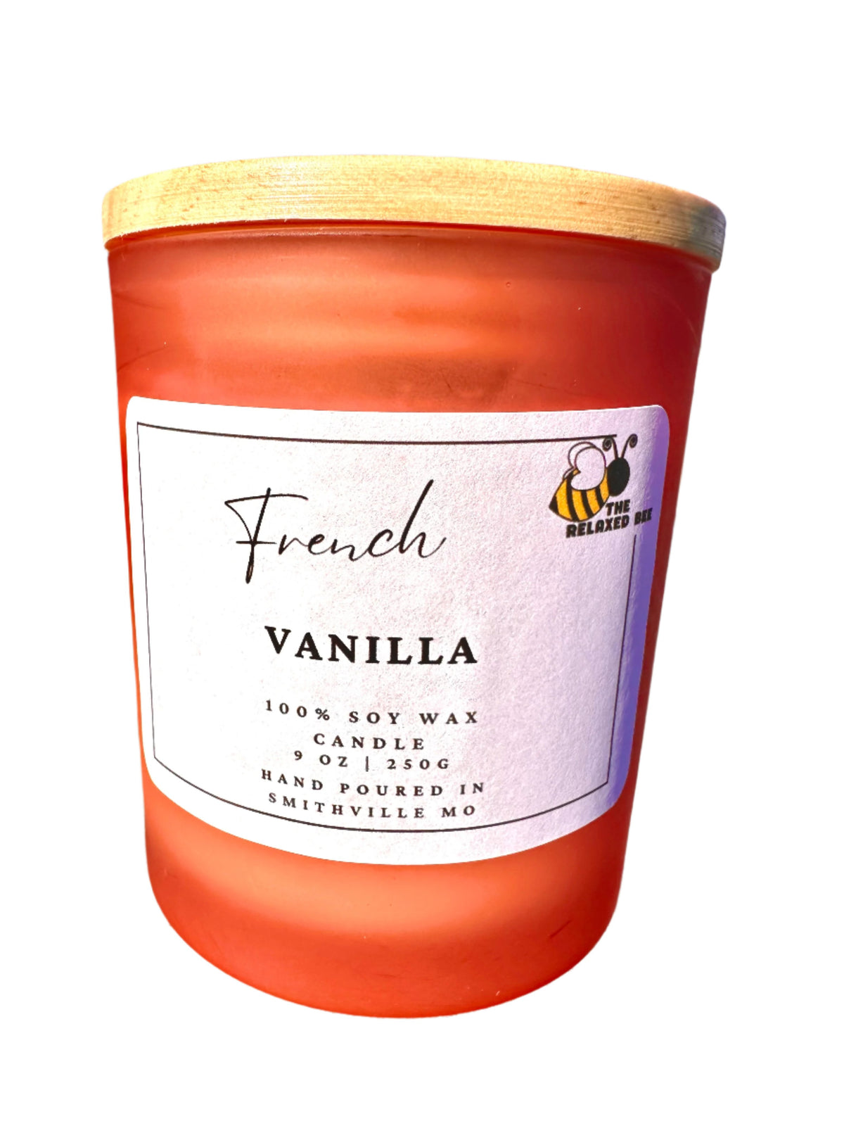 French Vanilla- 9 ounce Soy Candle