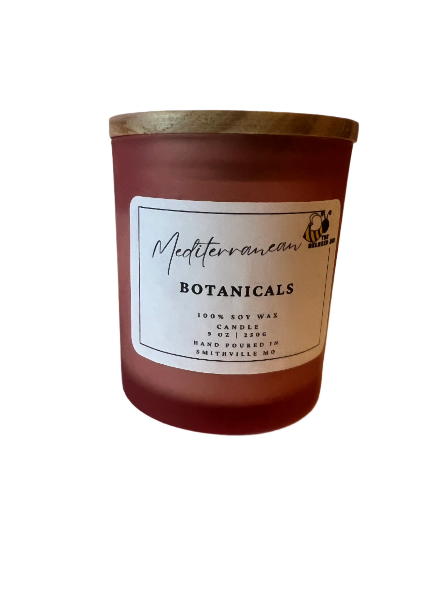 Mediterranean Botanical- 9 ounce Soy Candle