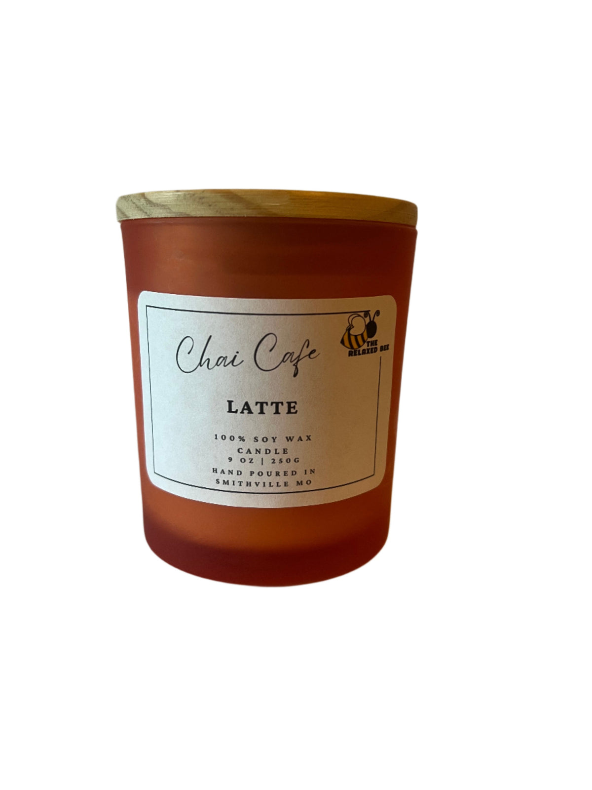 Chai Cafe Latte- 9 ounce Soy Candle